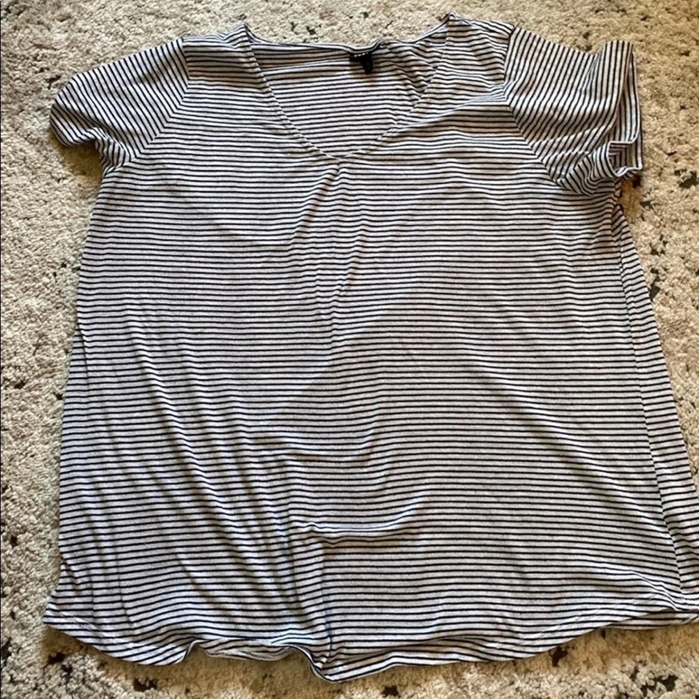 Torrid black and white shirt 3